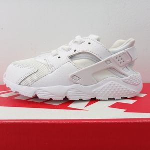 Nike Huarache white/white-pure platinum Toddler 9c
